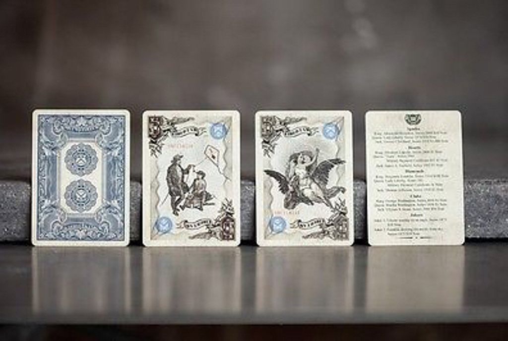 Bicycle Silver Certificate Limited Edition Numbered Playing Cards