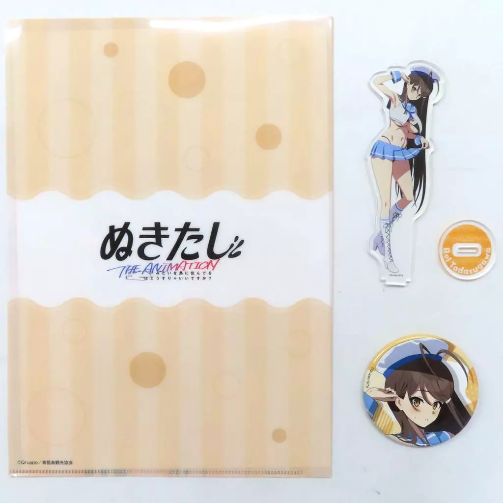 C106 ぬきたし 真夏の夢セット マリンセーラー水着ver. 冷泉院桐香 コミックマーケット106にて 新作グッズ発売📢 ＼ 描き下ろしイラスト