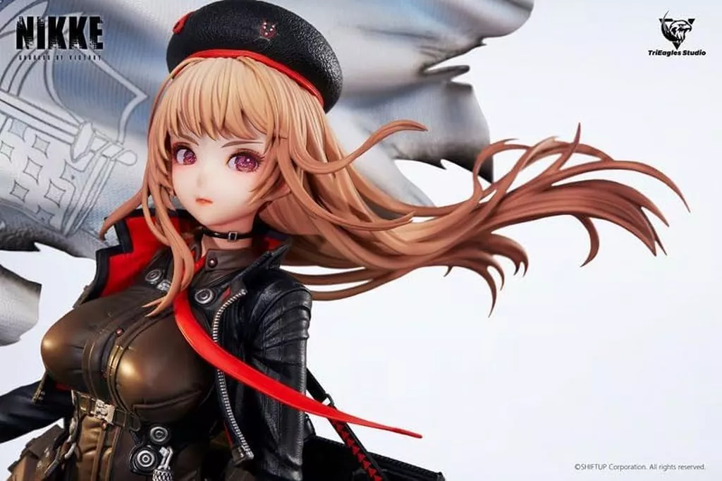 勝利の女神 NIKKE ラピ 1/4スケールフィギュア スタチュー 太ももの質感と張り裂けそうな胸元！『勝利の女神：NIKKE』よりラピが1