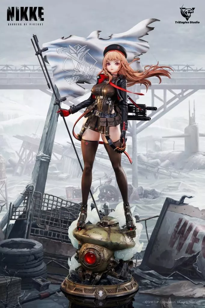 勝利の女神：NIKKE ラピ 1/4 スタチュー 太ももの質感と張り裂けそうな胸元！ 「勝利の女神：NIKKE」よりラピが