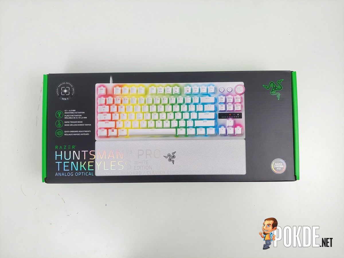 Razer Huntsman V3 Pro TKL White Edition Review - The Cheat Code Of