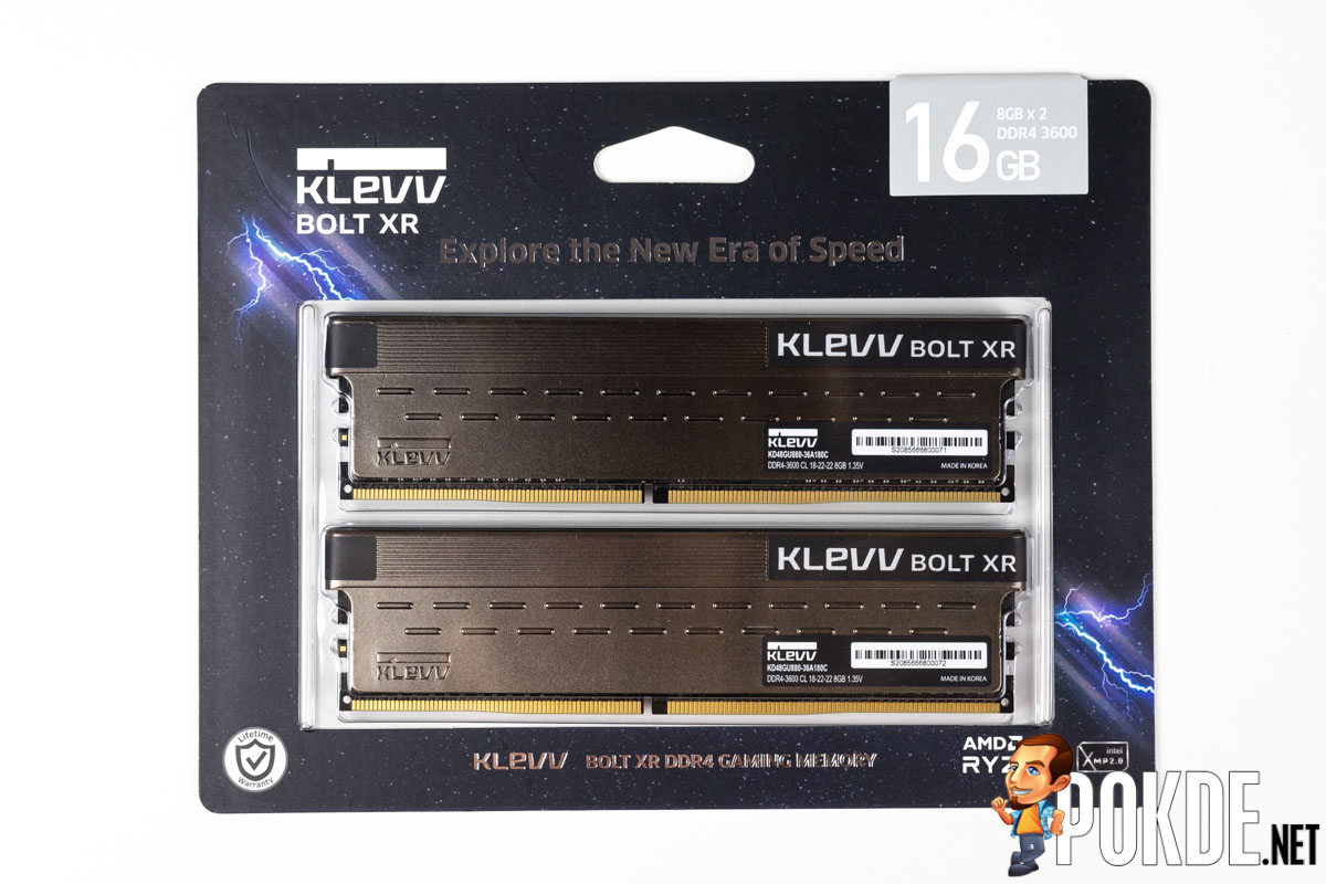 KLEVV BOLT XR DDR4 3600MHz CL18 Review — proof that RAM do not