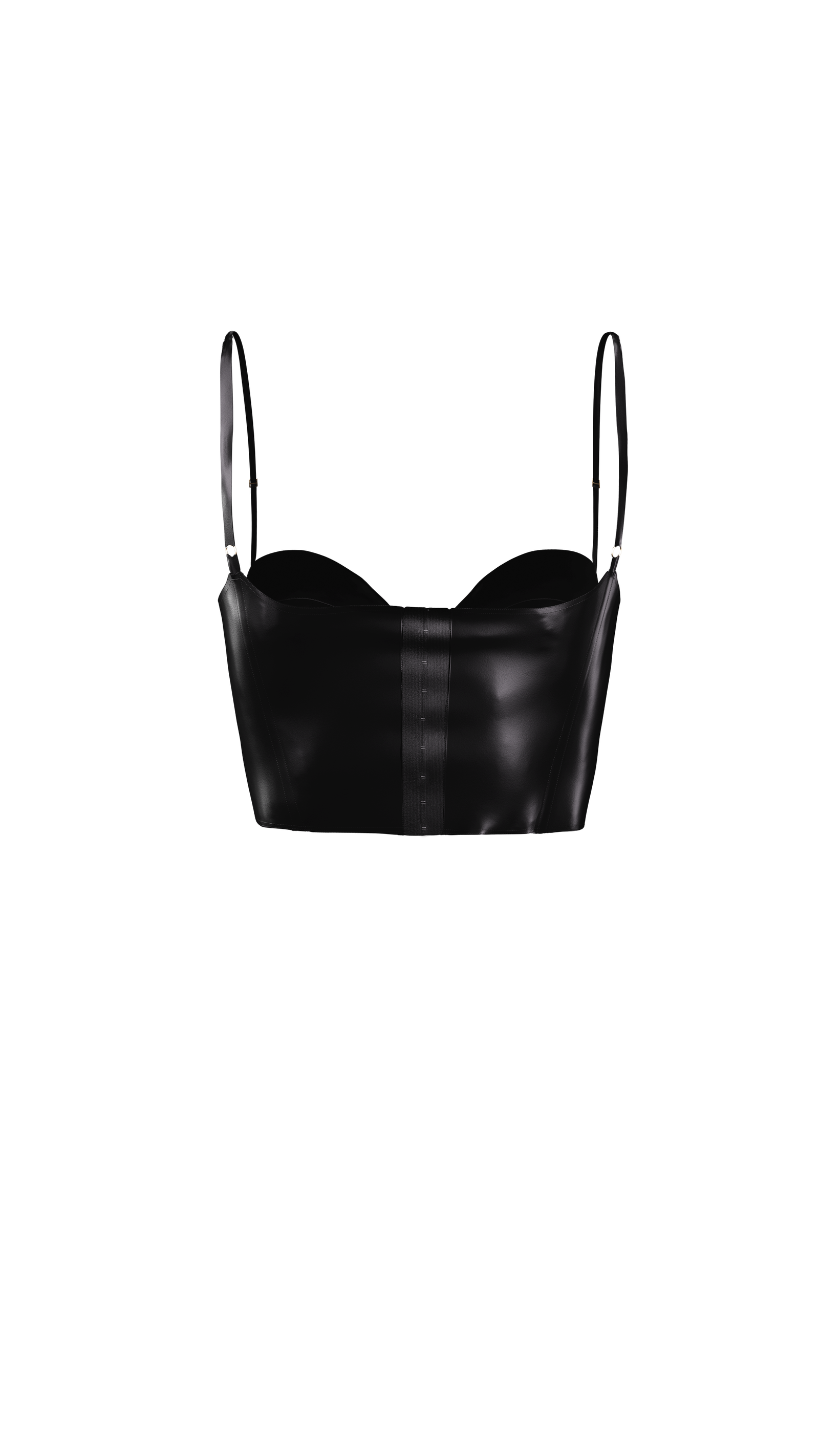 Classic Bustier Top (Black) - Pairadize