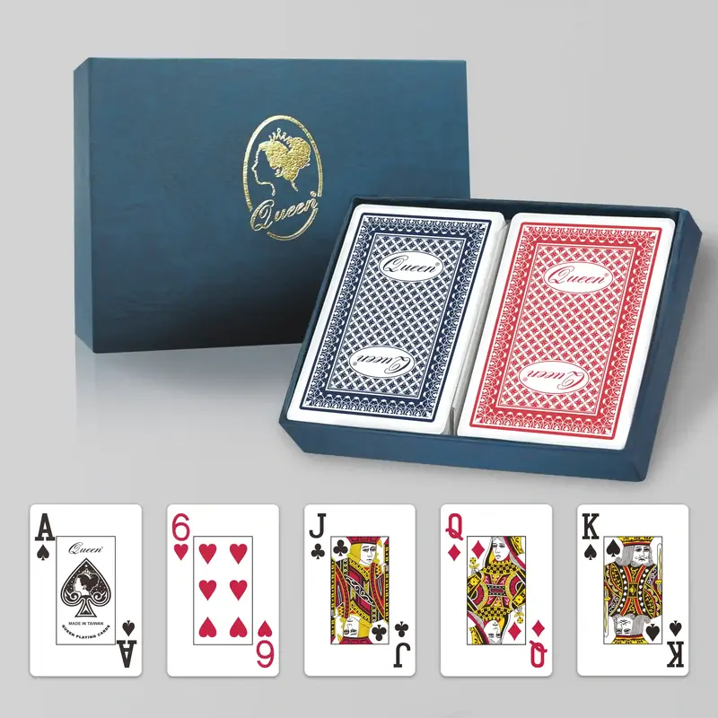 プラスチック製トランプ - Queen Playing Card Inc.