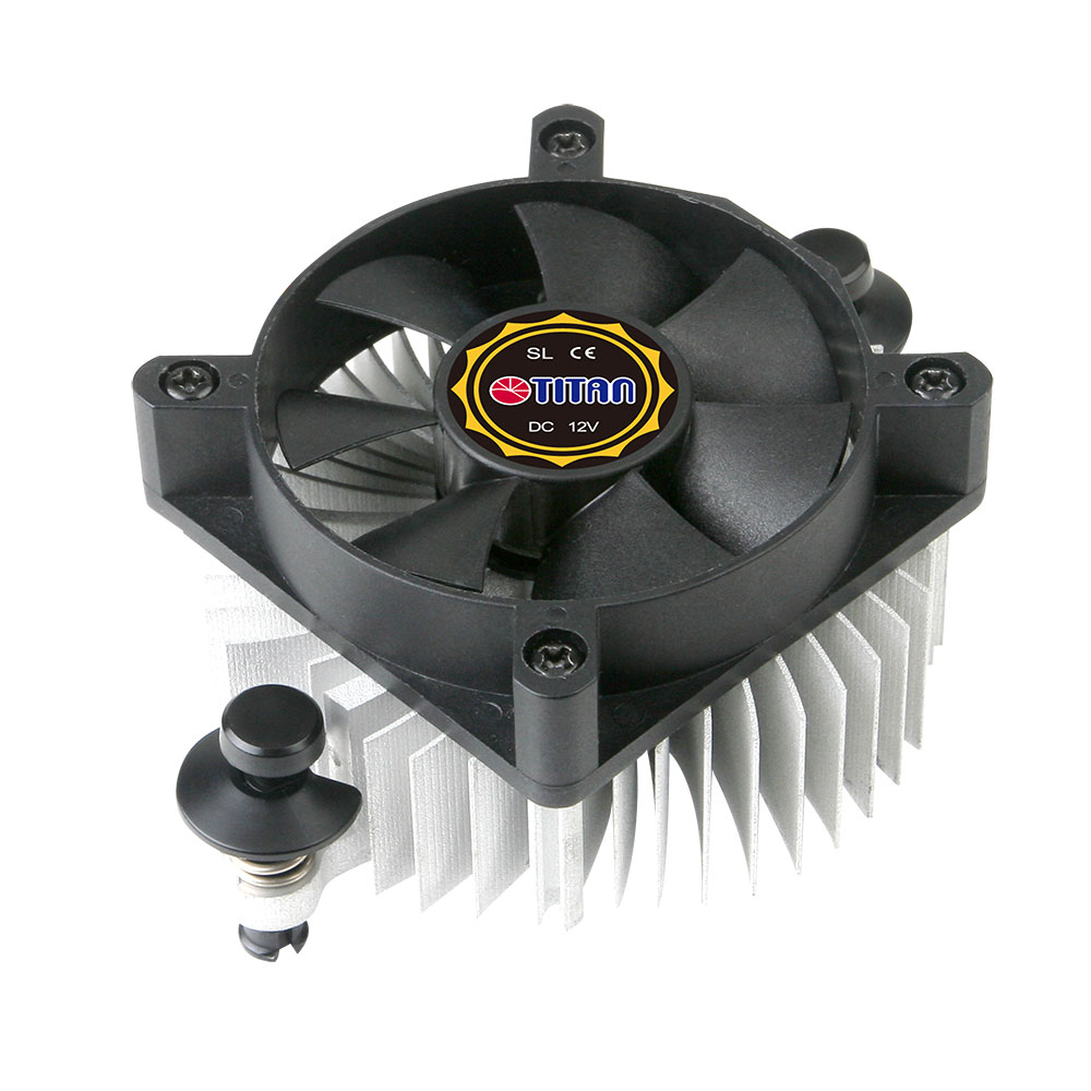 TITAN DC-PA02TZシリーズ：60mmファンとアルミフィンを備えたAMD CPU