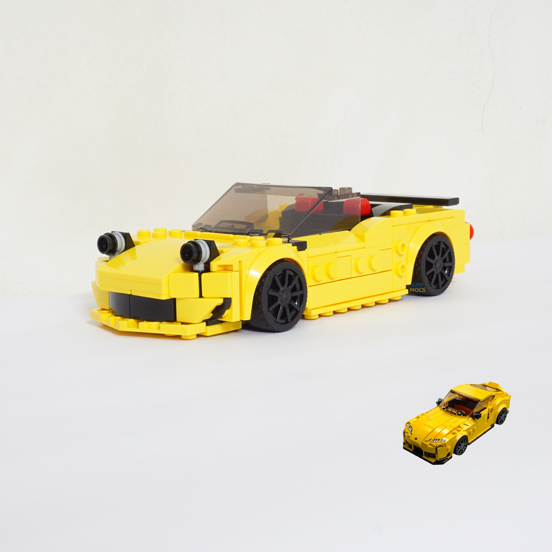 LEGO MOC [FREE] 76901 Mazda MX-5 Miata NA by KMPMOCS | Rebrickable