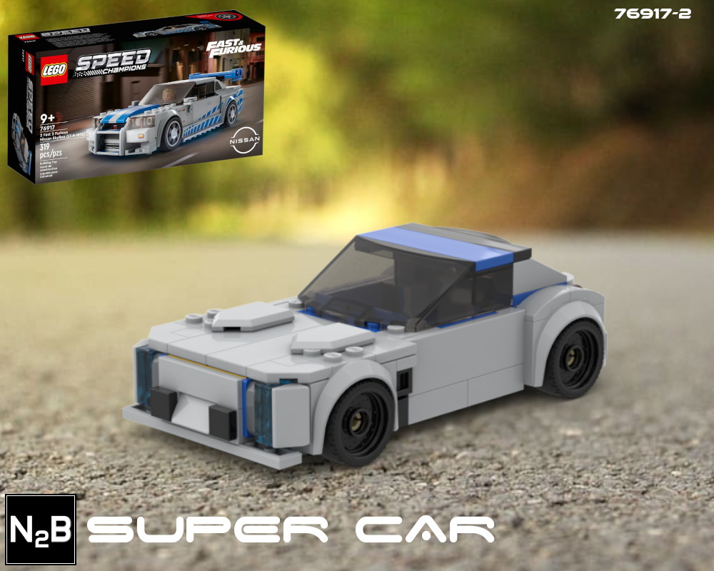 LEGO MOC Super Car - LEGO 76917 alternate build 2 by n2brick