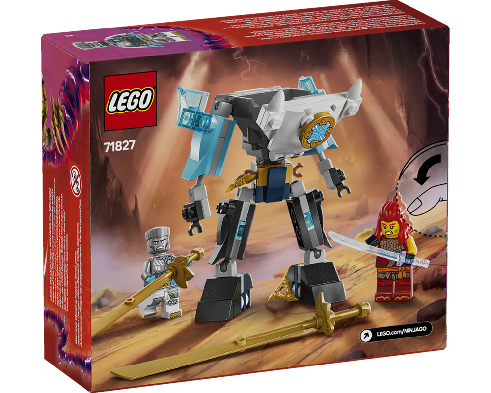 LEGO Set 71827-1 Zane's Battle Suit Mech (2025 Ninjago