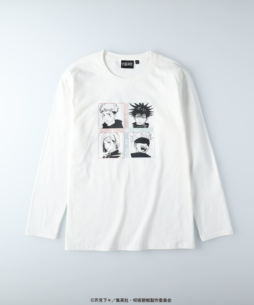 呪術廻戦」プリントロンT(S ホワイト): トップス｜Right-on公式
