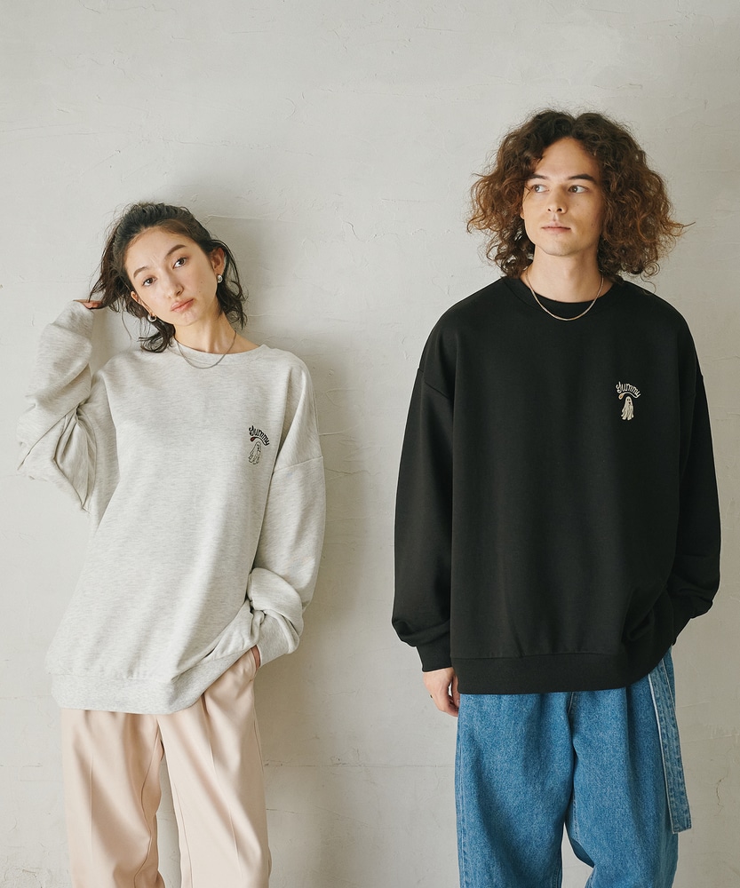 WEB限定】「Power To The People」オバケシシュウスウェット(M