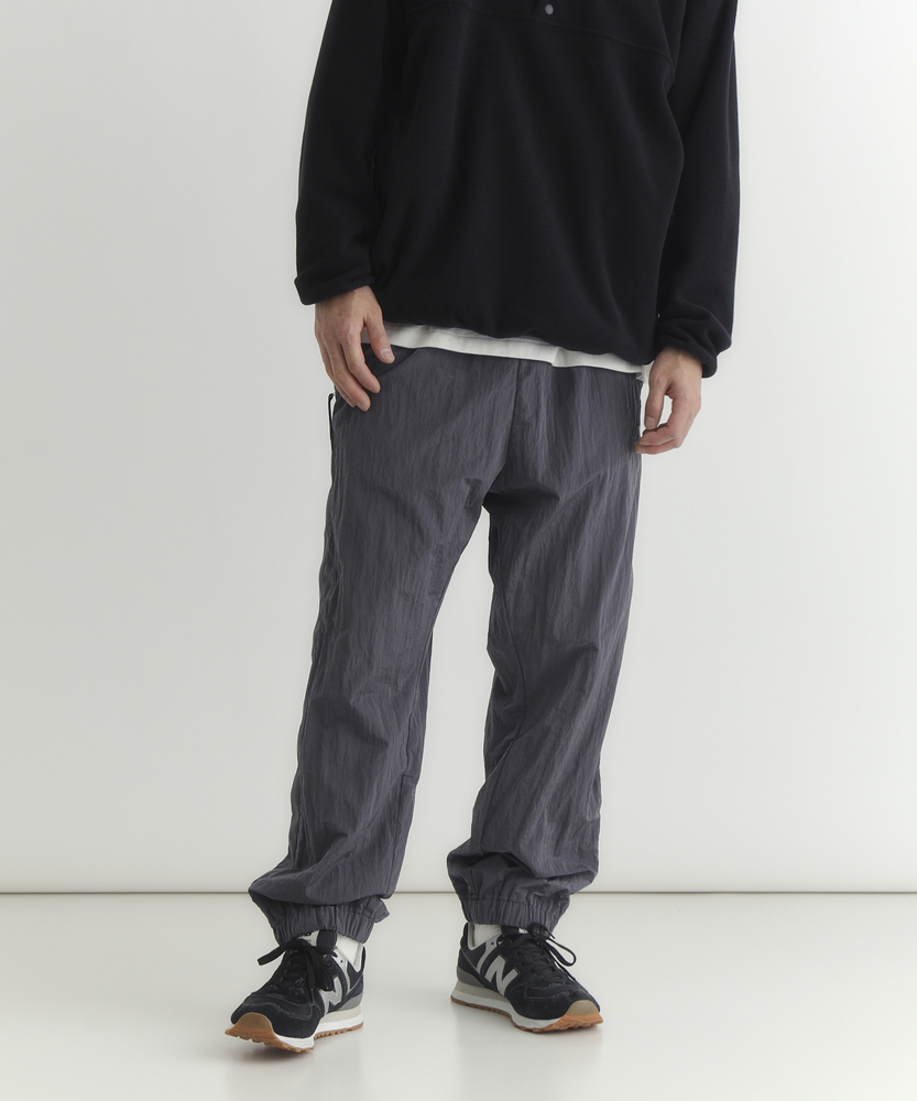 ワッシャーナイロンサイドラインパンツ/セットアップ対応(M グレー