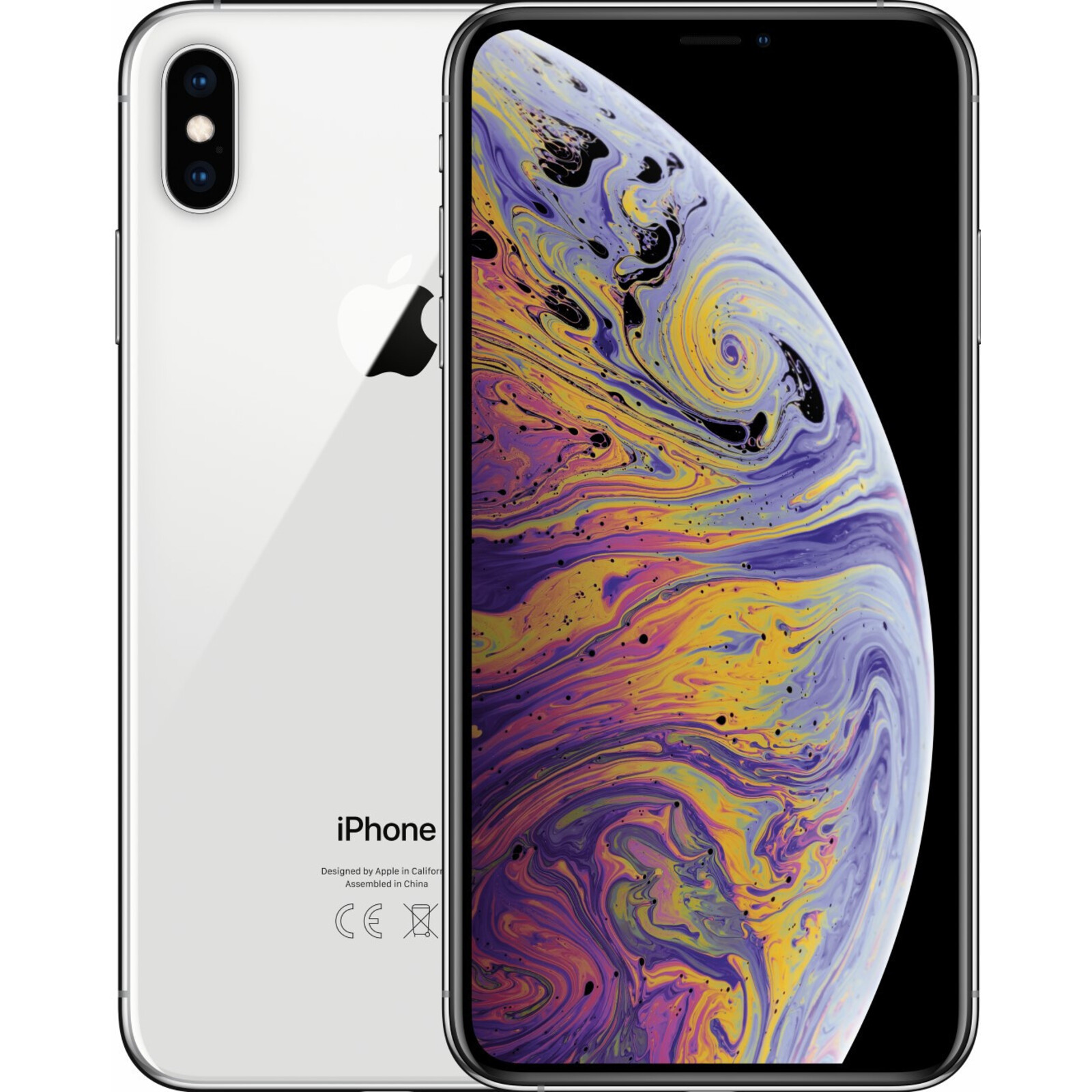 Refurbished iPhone XS Max 256GB Zilver - Gecontroleerd op 79 punten❗