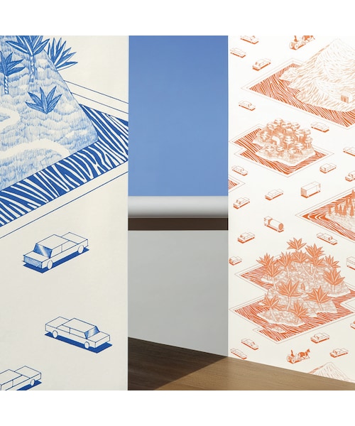 HERMES（エルメス）の「HERMES 壁紙 エルメス CITE ARCHIPEL 76センチ