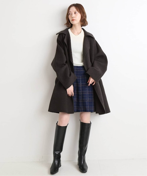 IENA（イエナ）の「MANTECO PUREダブルフェイスショートコート