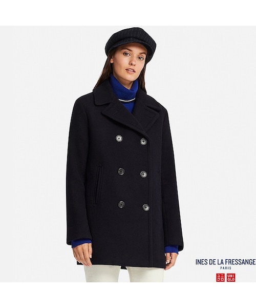 UNIQLO（ユニクロ）の「ウールブレンドPコート（その他アウター）」 - WEAR