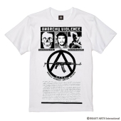 G.I.S.M. 復刻 T シャツ /ANARCHY VIOLENCE / you die,you live発売