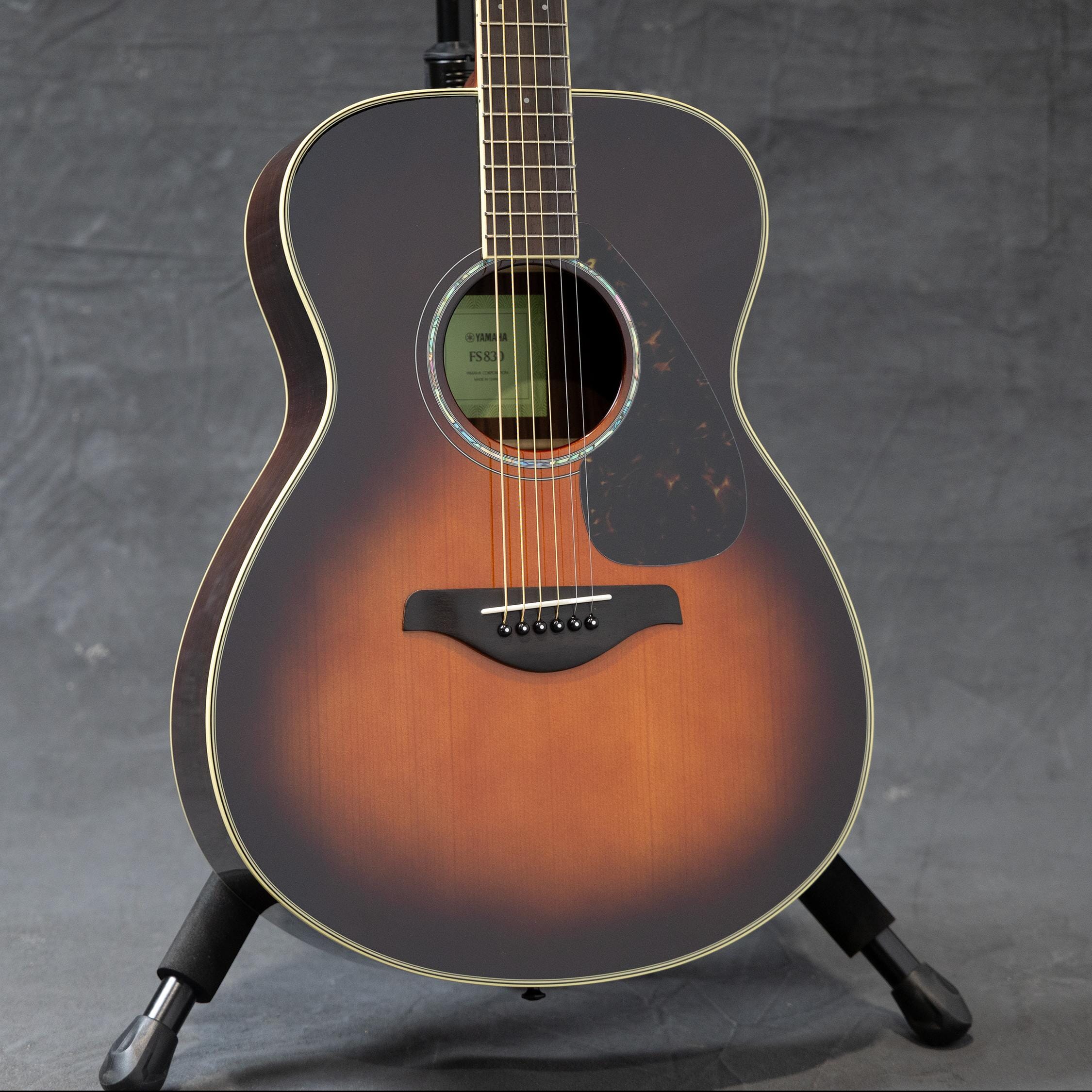 Yamaha FS830 Acoustic Folk Guitar Brown Sunburst | Tapestry Music