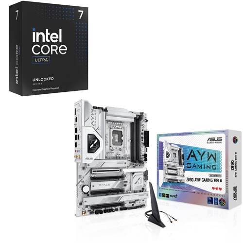 セット商品（intel + ASUS） Core Ultra 7 265KF + ASUS Z890 AYW