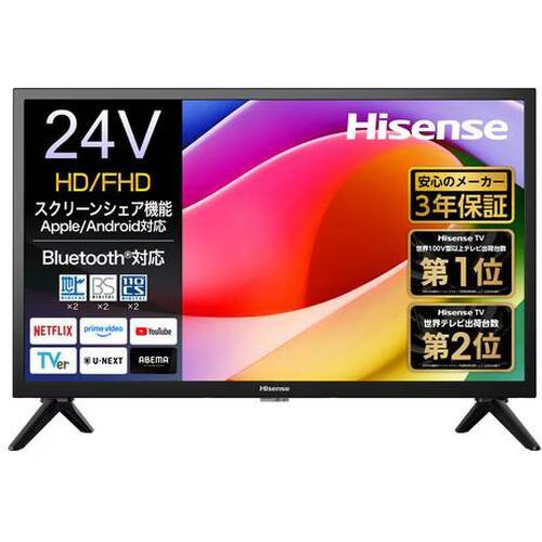 Hisense 24YR4A｜ツクモ公式通販サイト