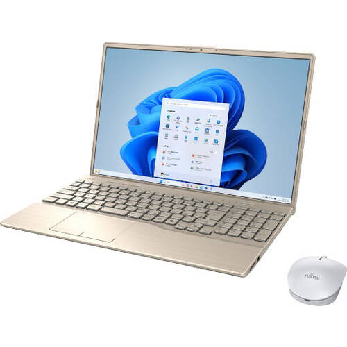 Fujitsu LifeBook AH45/C2 7世代i3 シャンパンゴールド 富士通 FMV