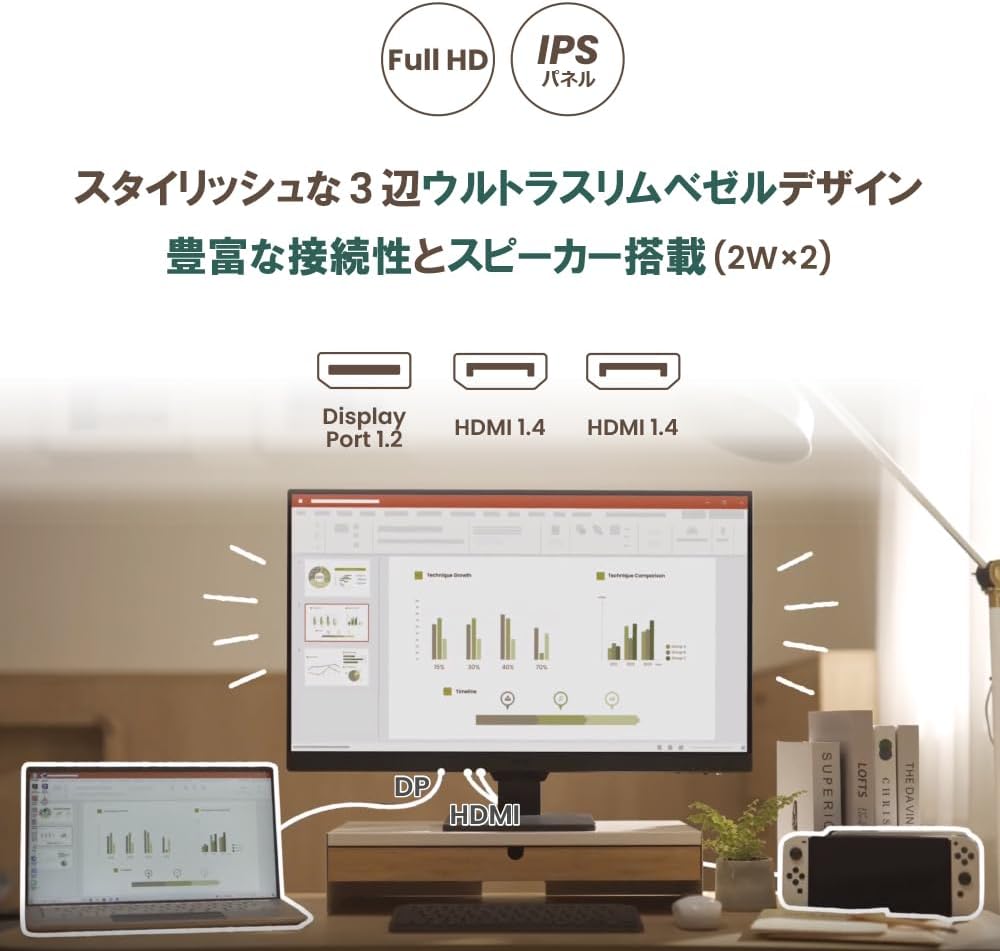 BenQ ベンキュー GW2490-JP 23.8インチ フルHD アイケアモニター 100Hz