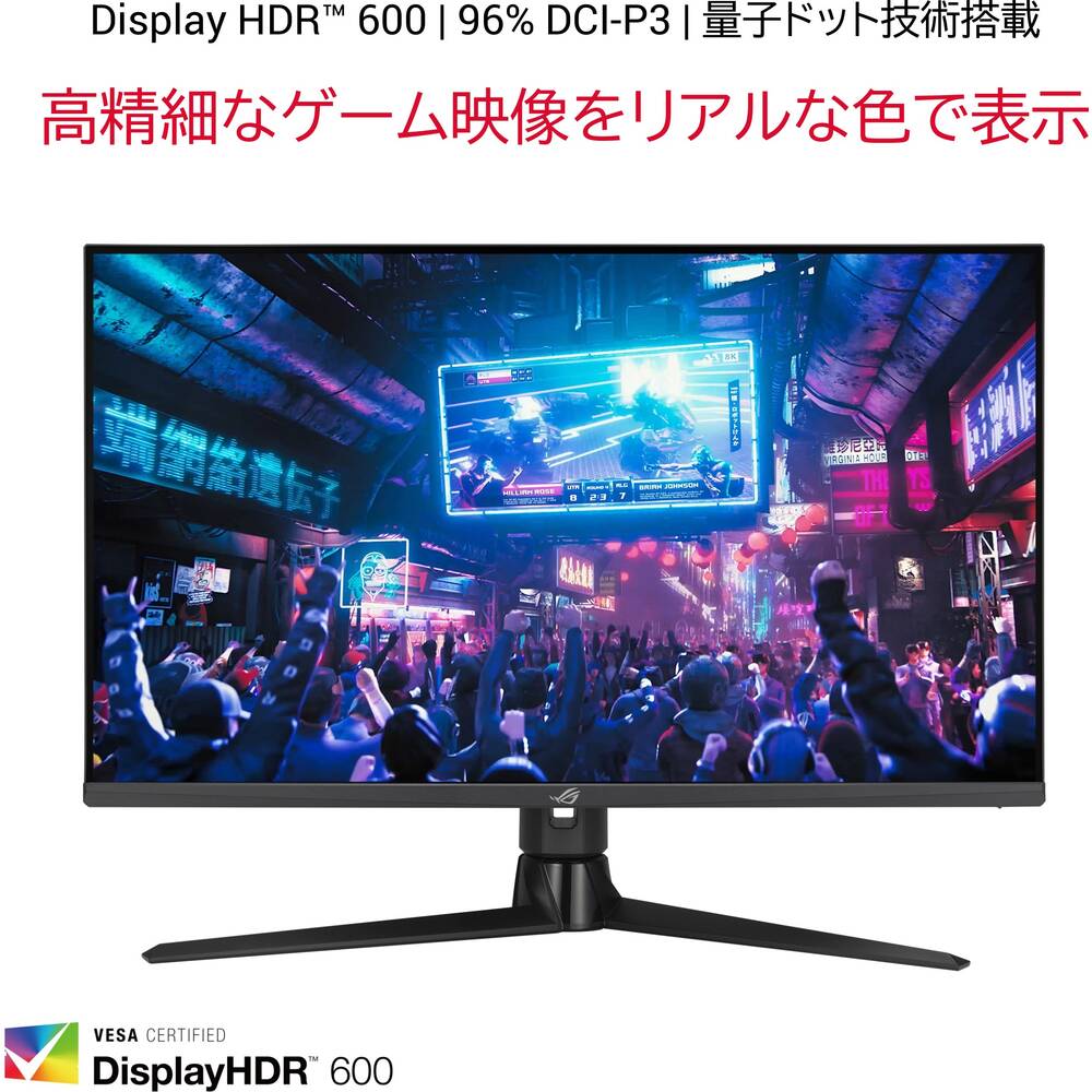 ASUS エイスース ROG Strix XG32UQ 32インチ 4K ゲーミングモニター