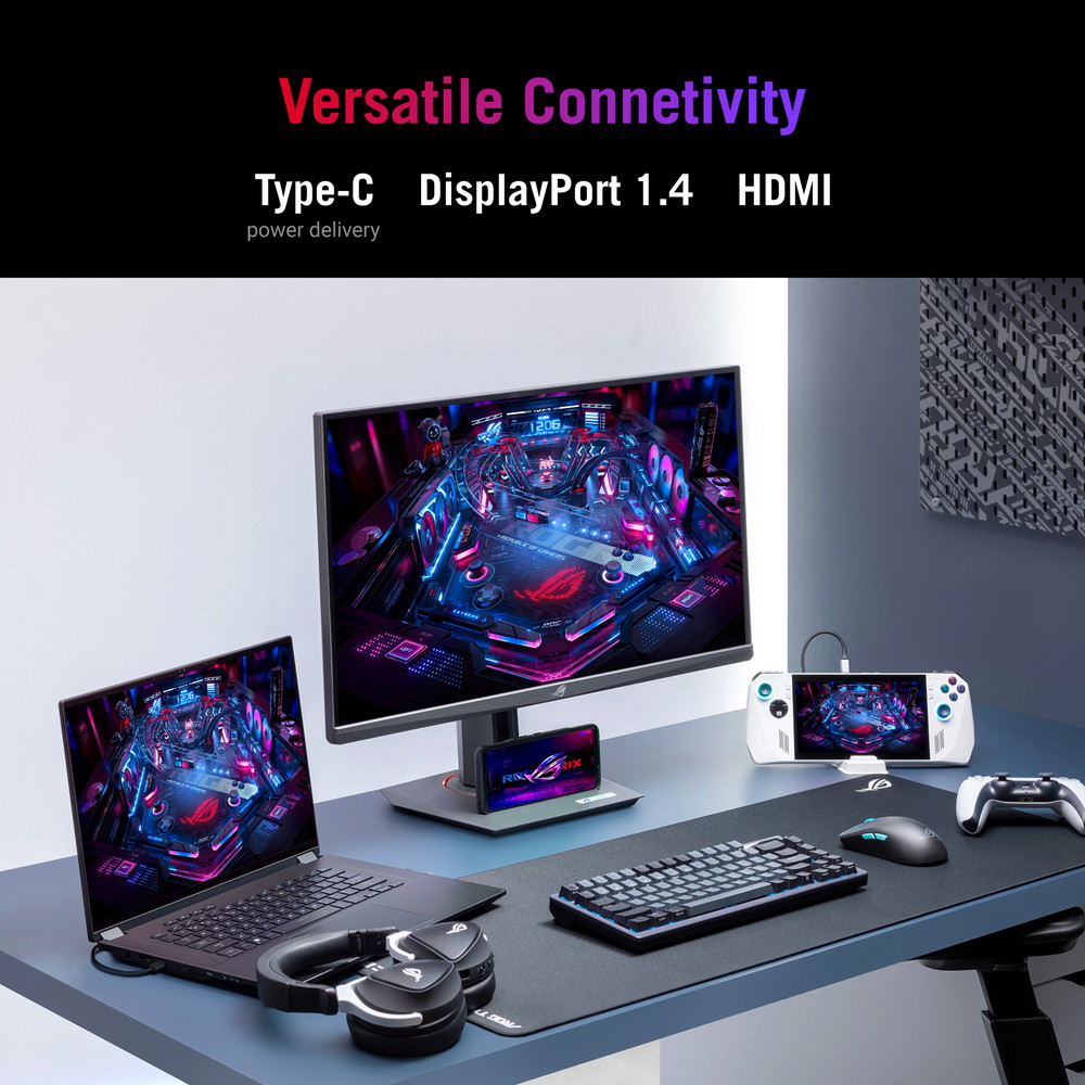ASUS エイスース ROG Strix XG27UCS 27インチ 4K ゲーミングモニター