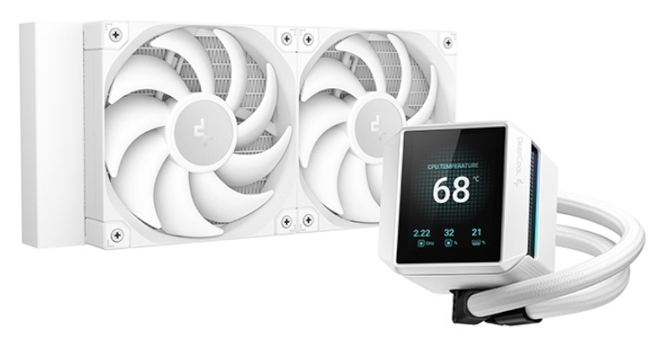 DEEPCOOL MYSTIQUE 240 WH R-LX240-WHDSNMP-G-1｜ツクモ公式通販サイト