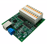 USB 2.0対応 バスパワード絶縁型デジタル入出力ボード（USB I/O） - UB