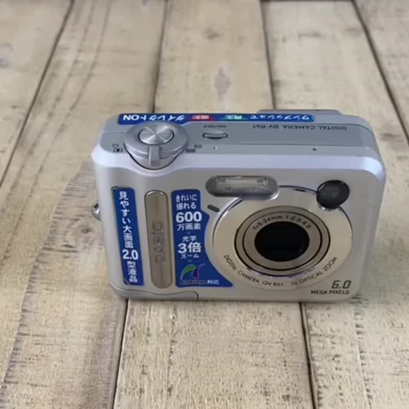 完動品】CASIO QV-R61 コンパクトデジタルカメラ S/N 1001498 P006 mi