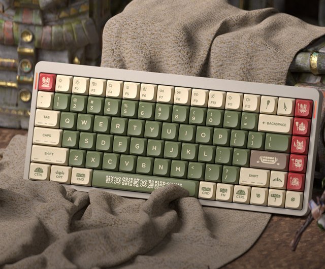 台湾 NuPhy Air60/75/96 nSA ローシャフト キーキャップ プレーリー