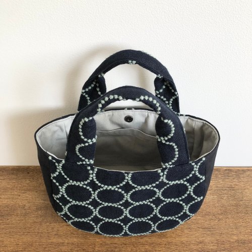 トートバッグ ミナペルホネンタンバリン ハンドメイド kanonn | トート