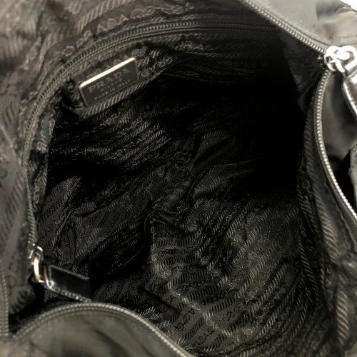 日本直送 名牌中古包 】PRADA プラダ ショルダーバッグ ブラック