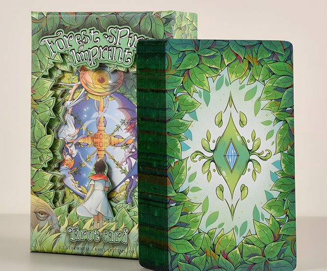 森の精霊のタロット 魔法アニメ風 ファンタジーカード コレクターズ