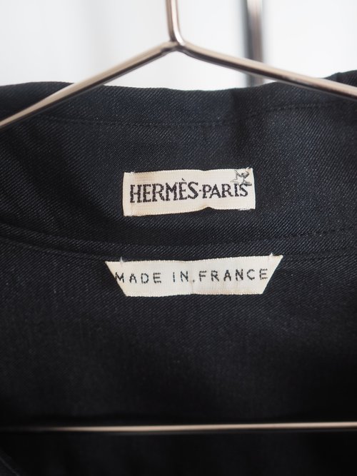 HERMES エルメス by Martin Margiela ヴァルーズ シャツ ワンピース