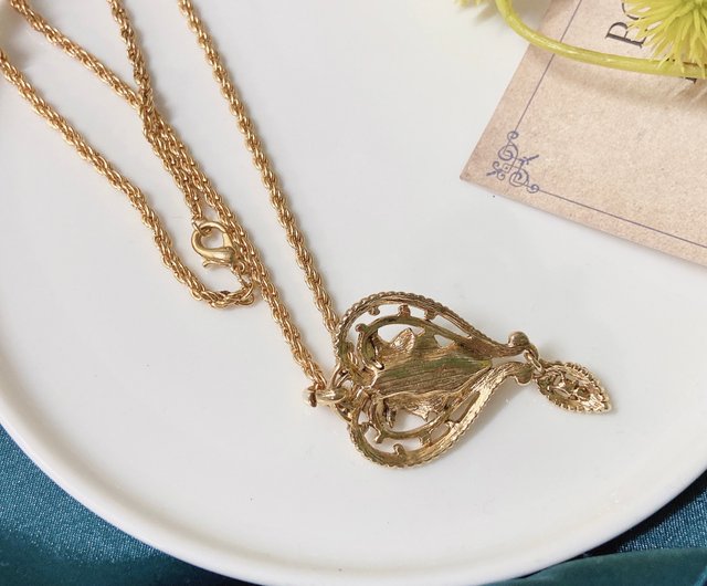 台湾 【西洋アンティークアクセサリー】1928 ヴィクトリア調 ドロップ