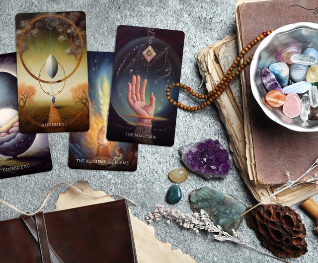 タイ コズミック・ドリーマー・オラクル scribalist - Pinkoi