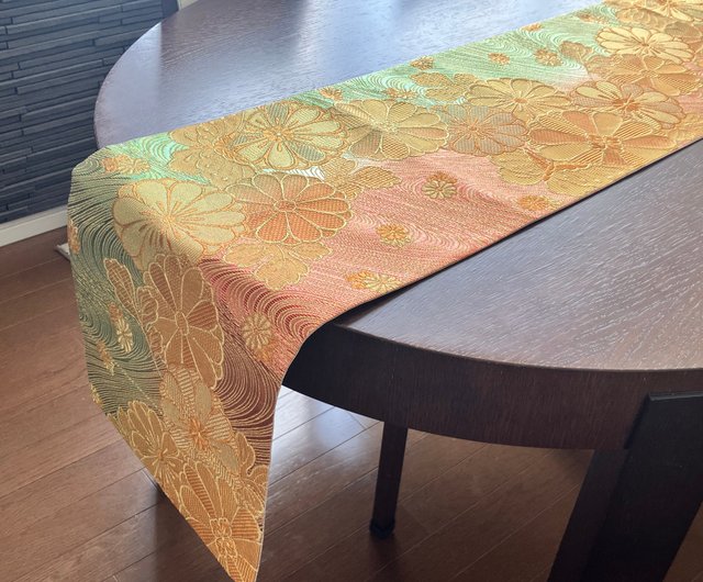 西陣織 着物 帯 テーブルランナー NTR005 Japanese style by C