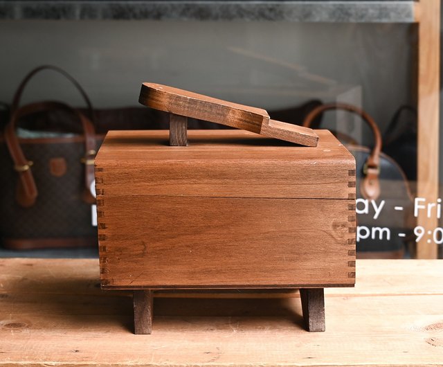 台湾 ヴィンテージ KIWI アンティーク靴磨きツールボックス