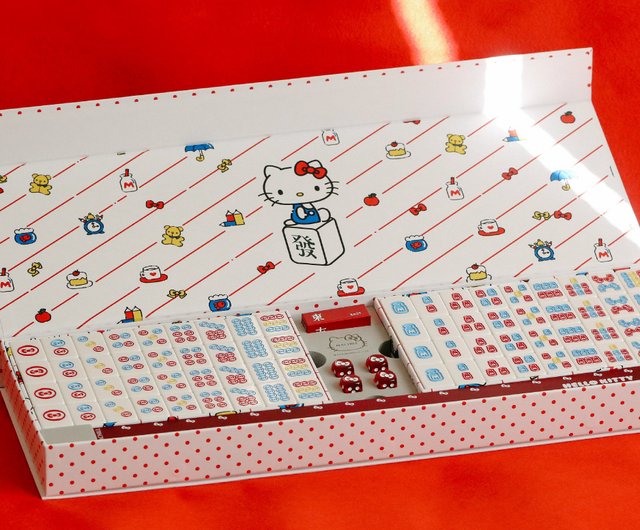 台湾 まちゅ×ハローキティ 合同麻雀セット MACHILL - Pinkoi