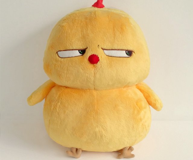 タイ ワービーぬいぐるみ（かわいい黄色い鳥のぬいぐるみ） WarbieYama