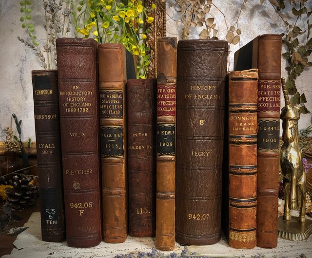 台湾 イギリスで出版された100年前のアンティーク装飾本の8部 ct