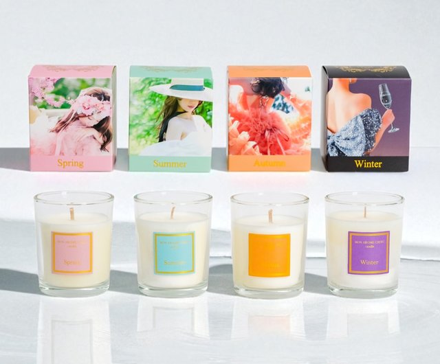 MADE IN JAPAN〜四季アロマキャンドル【Spring・Summer・Autumn