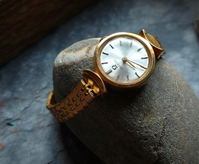 台湾 希少なオメガ ゴールド アンティーク 機械式手巻き時計 SAGW - Pinkoi