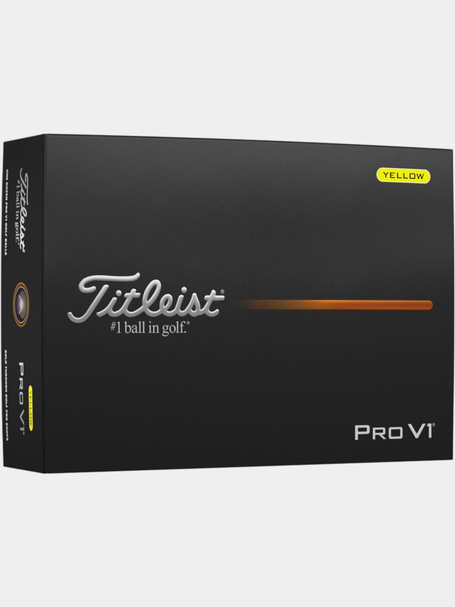 Titleist Pro V1 Golfbälle in gelb online kaufen - Golf House