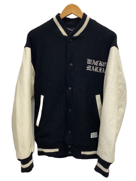 WACKO MARIA(ワコマリア) / スタジャン/S/ウール/BLK/無地// | 古着の