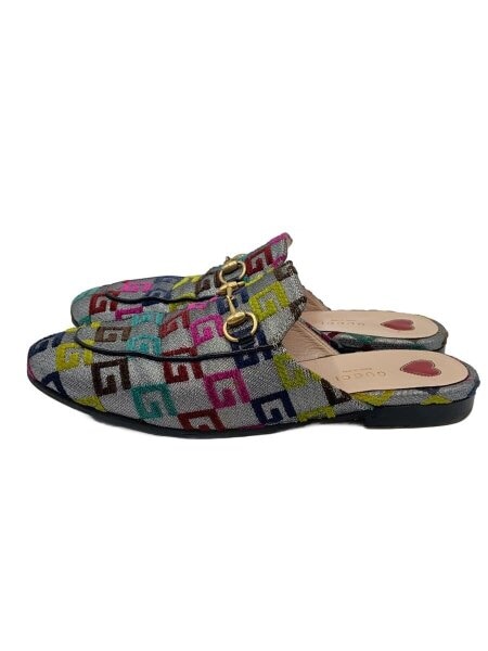 GUCCI(グッチ) / サンダル/38/SLV/475094/ホースビットミュール | 中古