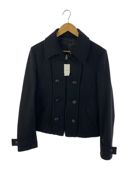 PPFM(ピーピーエフエム) / ナポレオンコート/M/ウール/ブラック/無地