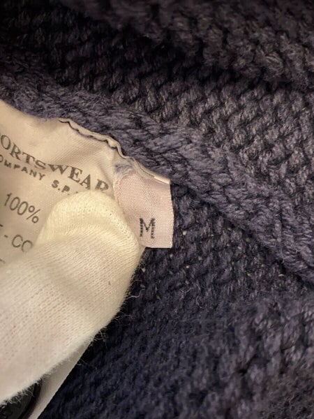 STONE ISLAND(ストーンアイランド) / 90s/グリーンエッジ/ニット