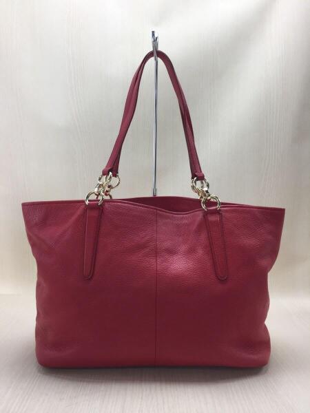 COACH(コーチ) / トートバッグ/33961/レザー/バッグ/赤/レディース